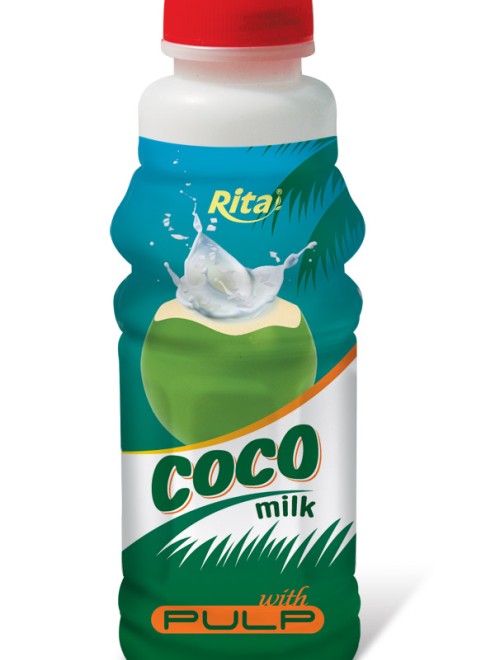 521 Trobico coco milk with pulp pp bottle 500ml